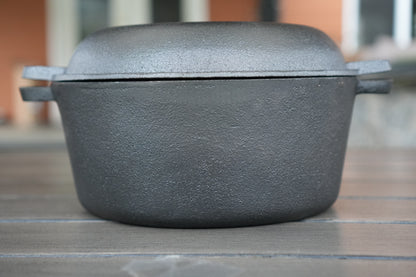 10 Inch Cauldron/Reversible lid