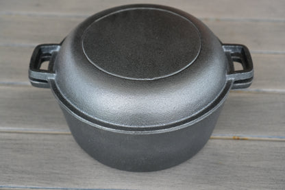 10 Inch Cauldron/Reversible lid