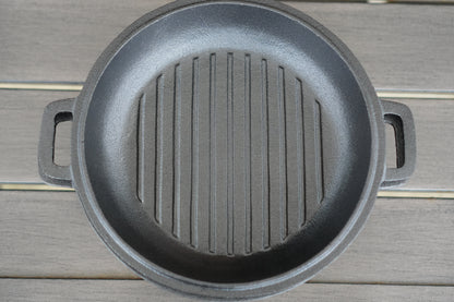 10 Inch Cauldron/Reversible lid